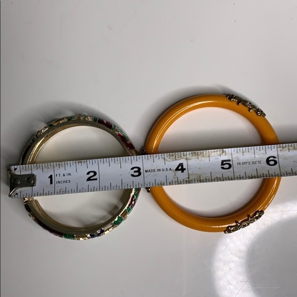 Colorful Turkish bangle 3 piece set Costume jewelry - Picture 5 of 5